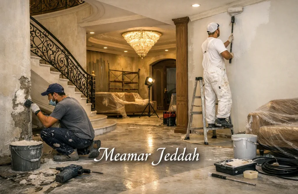 معمار جدة لترميمات الفلل جدة